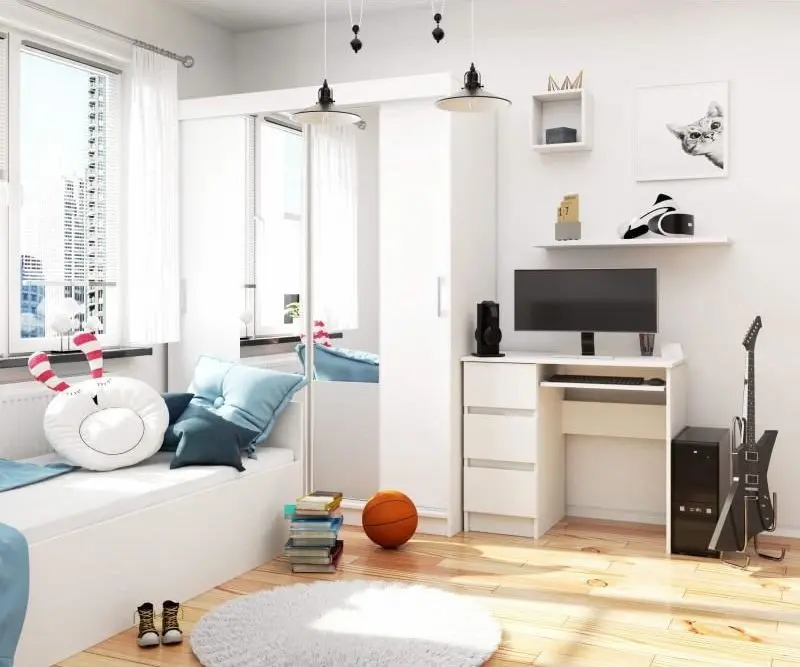 Masa pentru calculator Artool 165816-AK Left (White) - 3