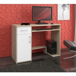 Masa pentru calculator Artool 383644-AK (Oak/White) Thumb