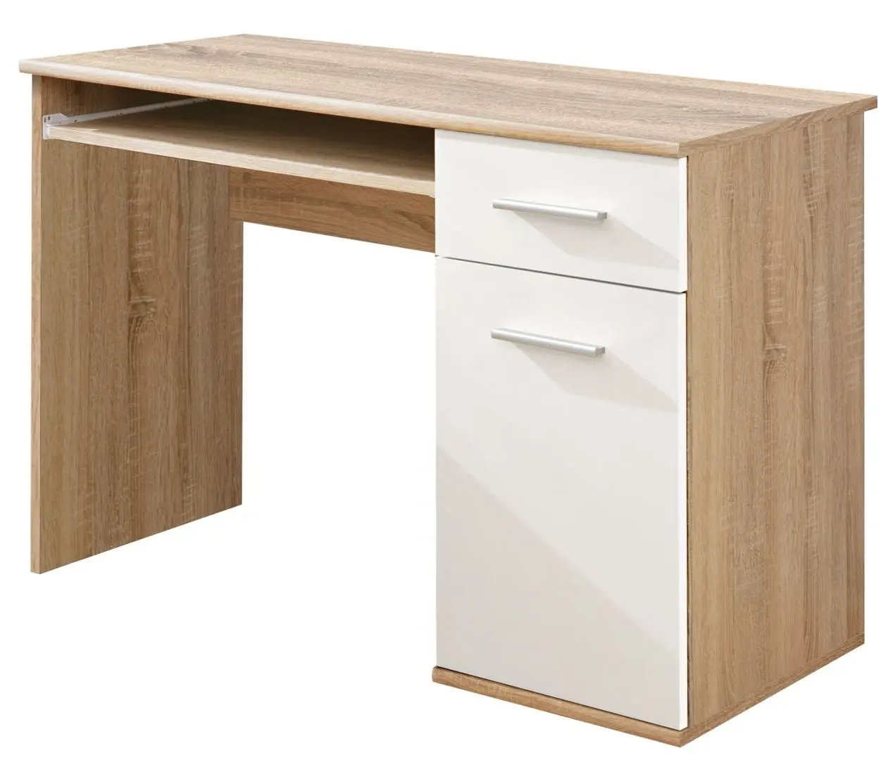 Masa de calculator ASM Dino DSW DI-06 (Sonoma Oak/White Matt)