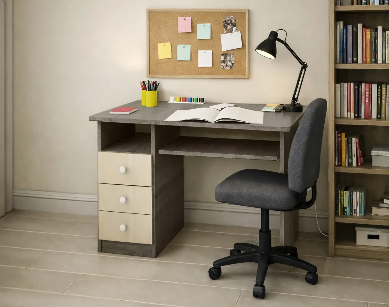 Masa de calculator Bafimob KS-100 3 sertare