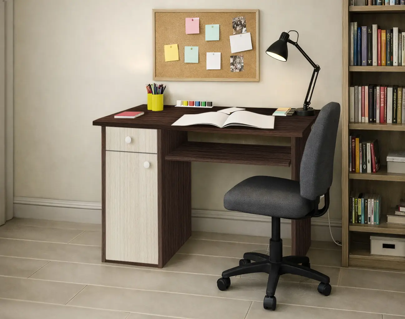 Masa de calculator Bafimob KS-100 sertar/usa - 2