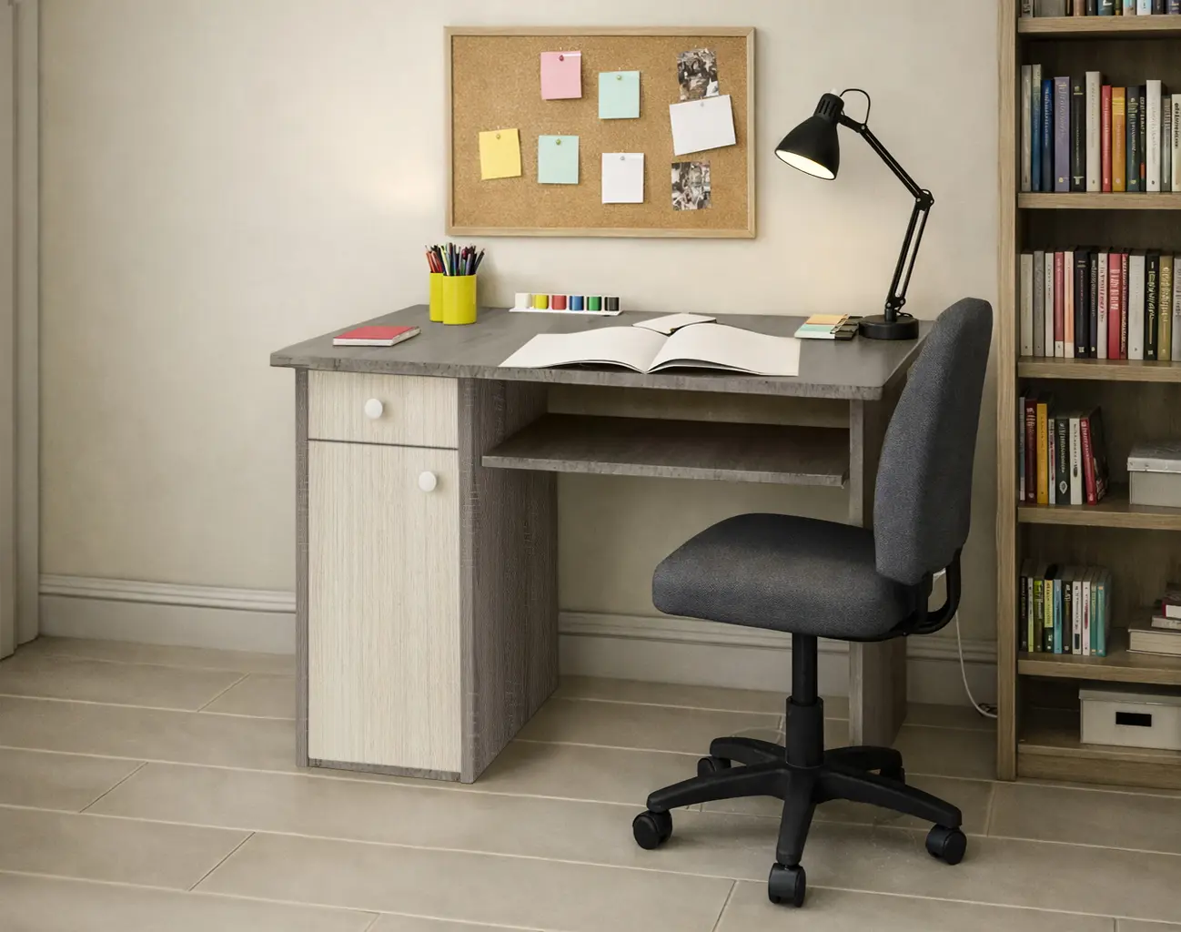 Masa de calculator Bafimob KS-100 sertar/usa