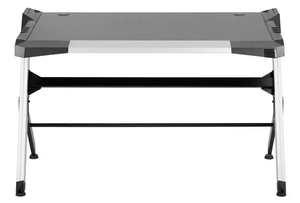 Стол компьютерный с подсветкой Blackmount GMD01-1 (Inox/Black) - 2