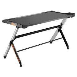 Стол компьютерный с подсветкой Blackmount GMD01-1 (Inox/Black) Thumb