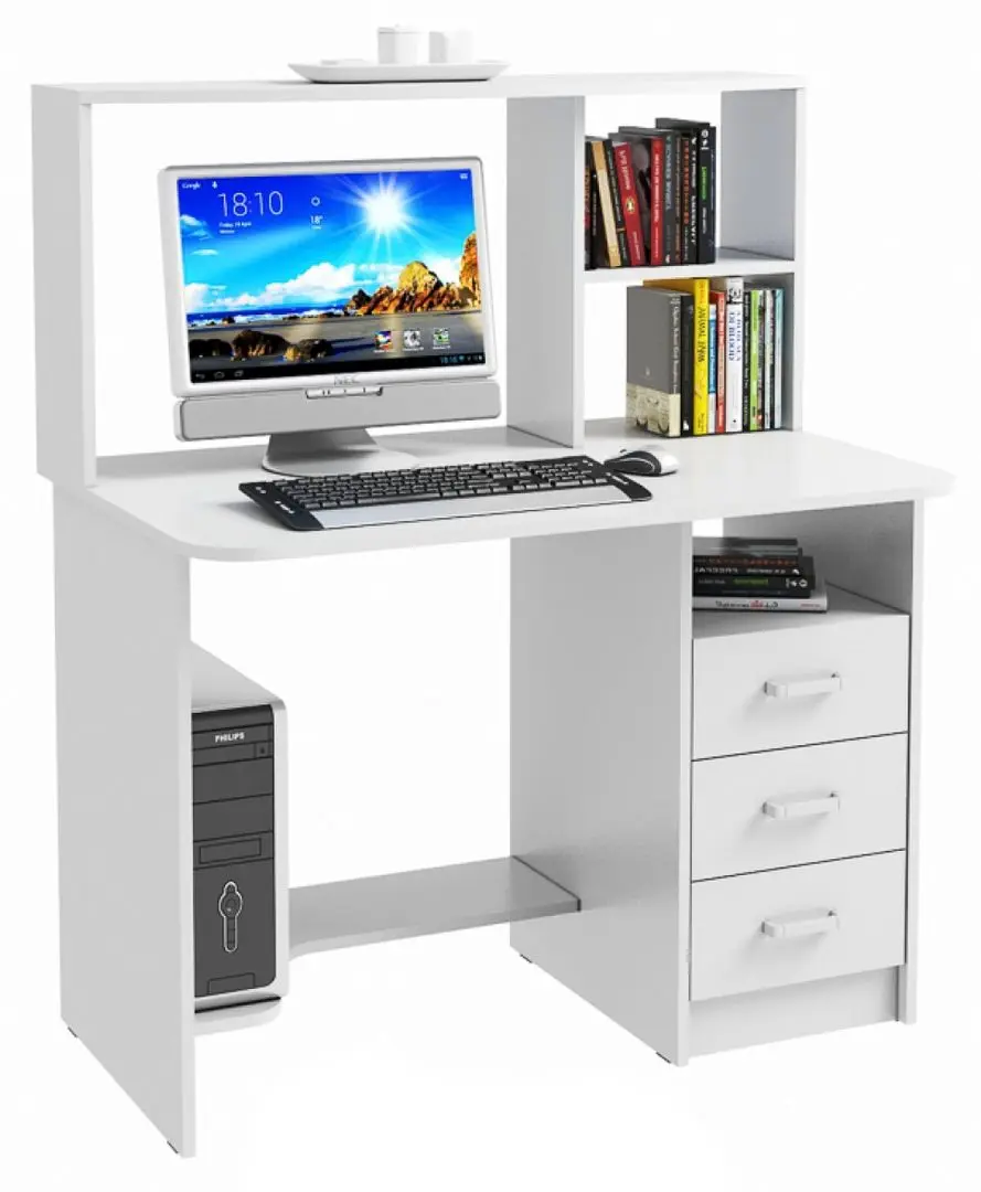 Masa de calculator BonMebel 1050 (White)