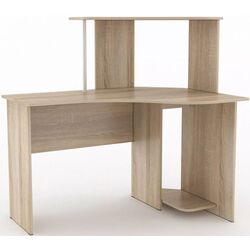 Masa de birou BonMebel КС 1200 de colt (Sonoma Oak)