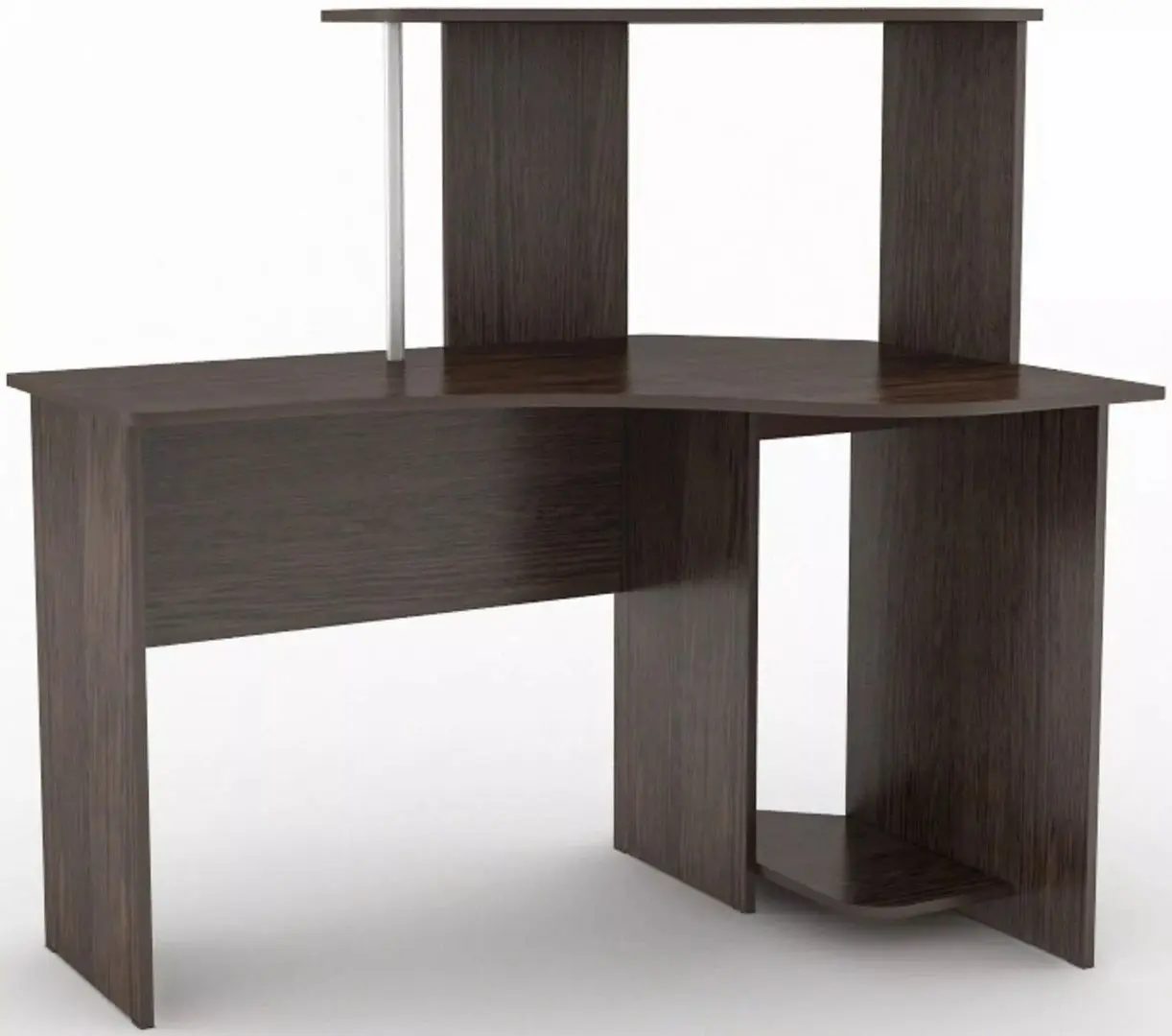 Стол письменный BonMebel КС 1200 угловой (Венге)