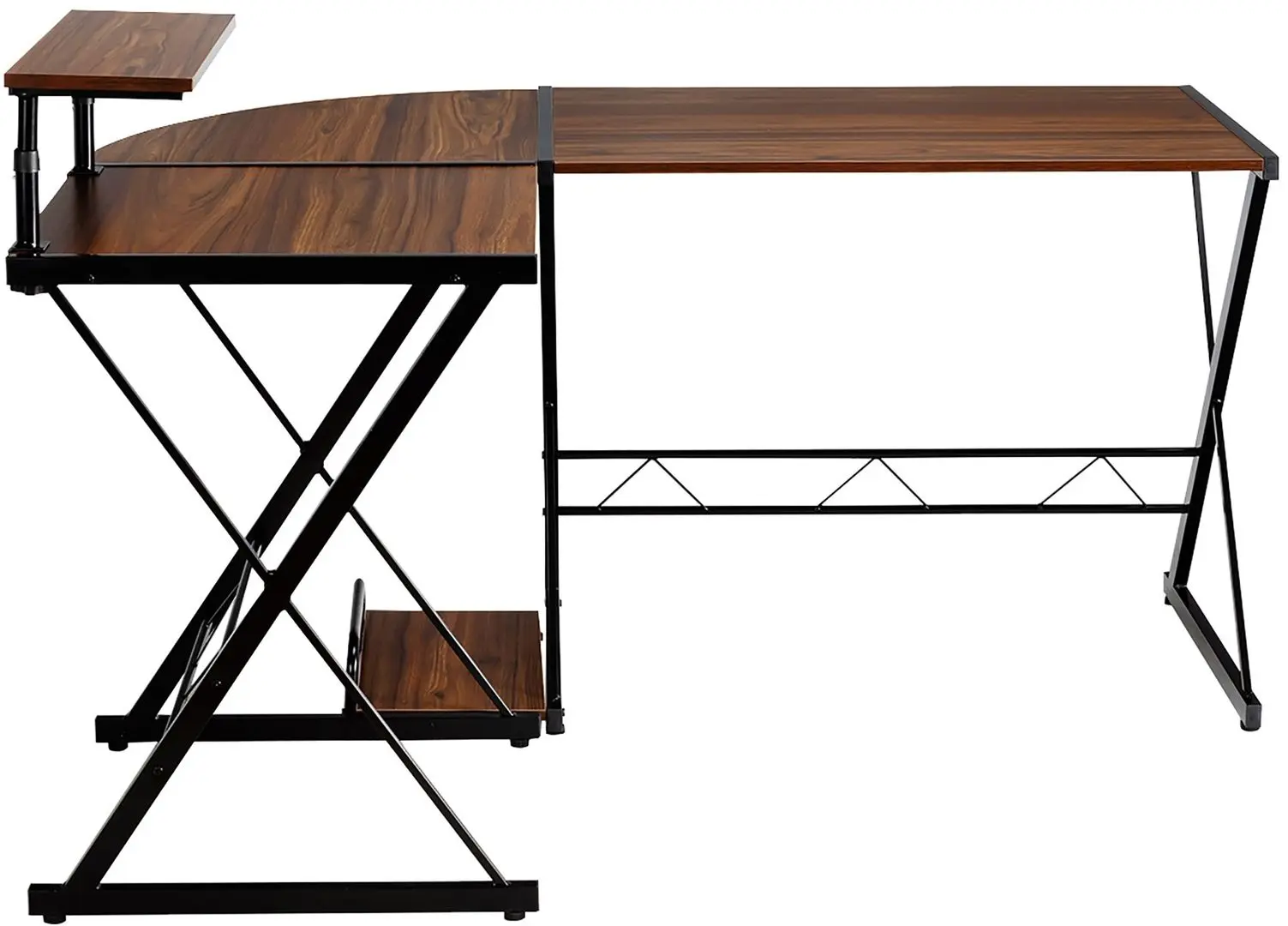 Masa de calculator Costway HW65968WT (Walnut)