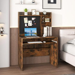 Masa PC Costway CB10810CF (Brown) Thumb