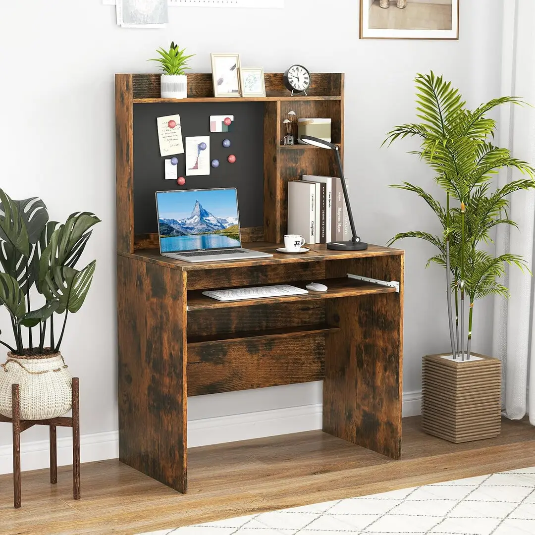 Masa PC Costway CB10810CF (Brown)