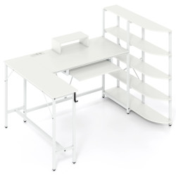 Masa PC Costway CB10939DE-WH+ (White) Thumb