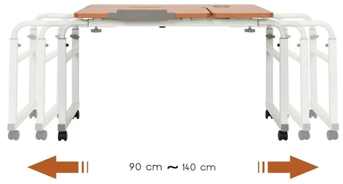 Masa pentru laptop Costway CB10213CF (Brown) - 4