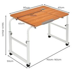 Masa pentru laptop Costway CB10213CF (Brown) Thumb