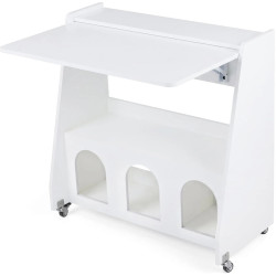 Masa pentru laptop Costway CB11026WH (White) Thumb