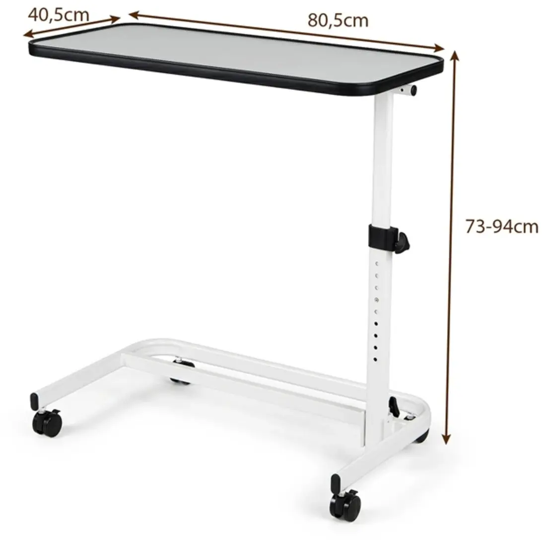 Masa pentru laptop Costway HU11424WH (White) - 3