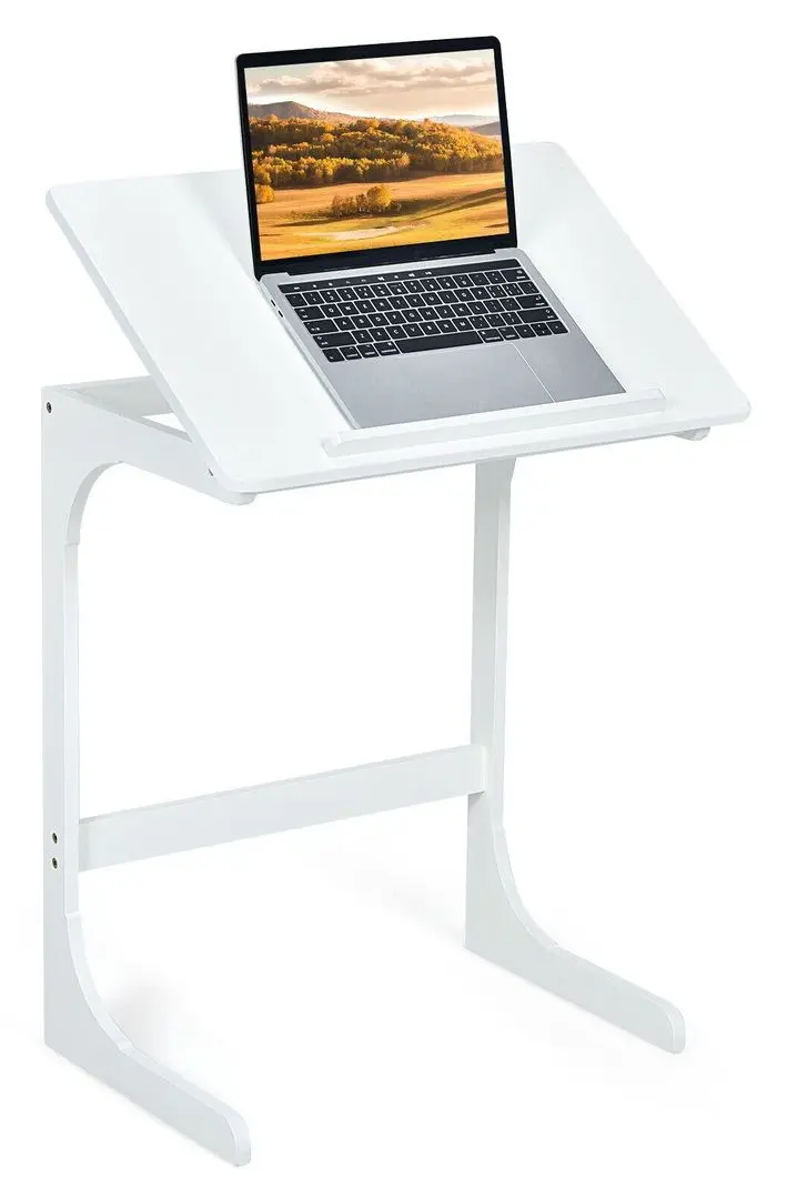 Masa pentru laptop Costway HW63922WH (White) - 5