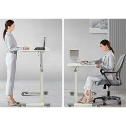 Masă pentru laptop Costway HW65631WH (White) Thumb