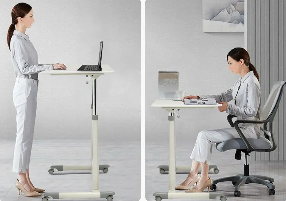 Masă pentru laptop Costway HW65631WH (White)