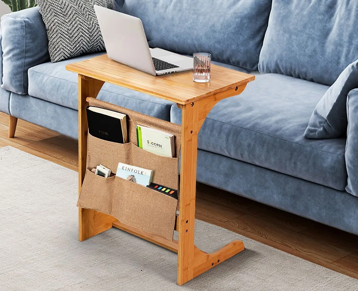 Masa pentru laptop  Costway HW65717NA (Natural)