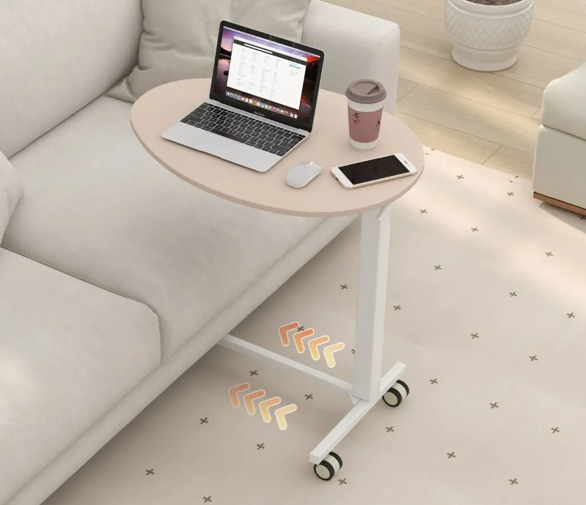 Masa pentru laptop Costway JV11346PK (Beige/White)