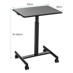 Masa pentru laptop Costway JV11347DK (Black) Thumb