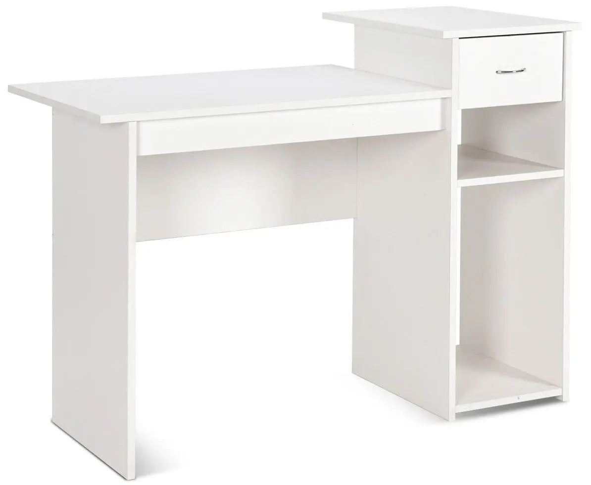 Masa de calculator Costway CB10438WH (White)