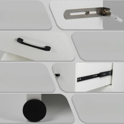 Masa pentru calculator Costway CB10461WH (White) Thumb