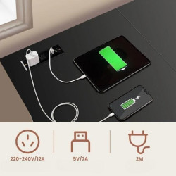 Masa pentru calculator Costway CB10470DE-DK (Black) Thumb