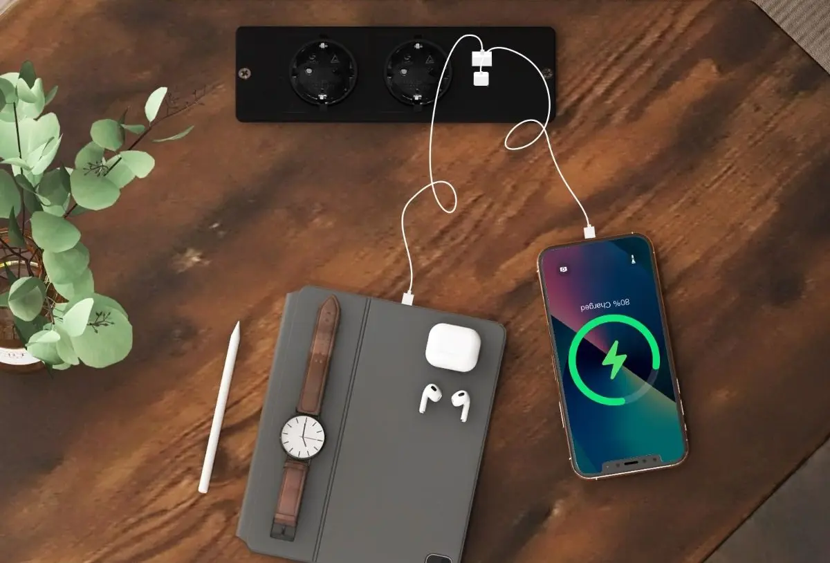 Masa de calculator Costway CB10477DE-CF (Brown)