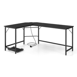 Masa de calculator Costway CB10477DE-DK (Black) Thumb