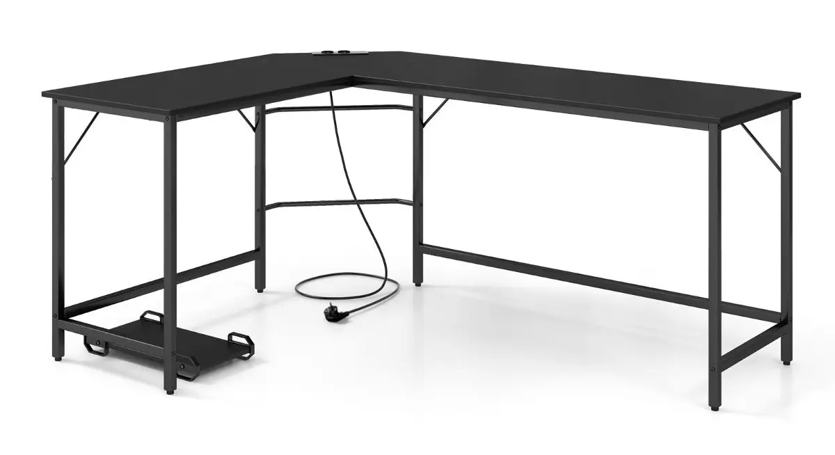 Masa de calculator Costway CB10477DE-DK (Black)