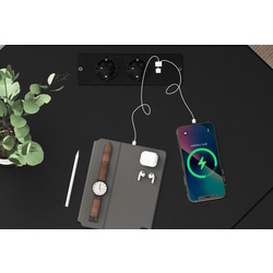 Masa de calculator Costway CB10477DE-DK (Black) Thumb