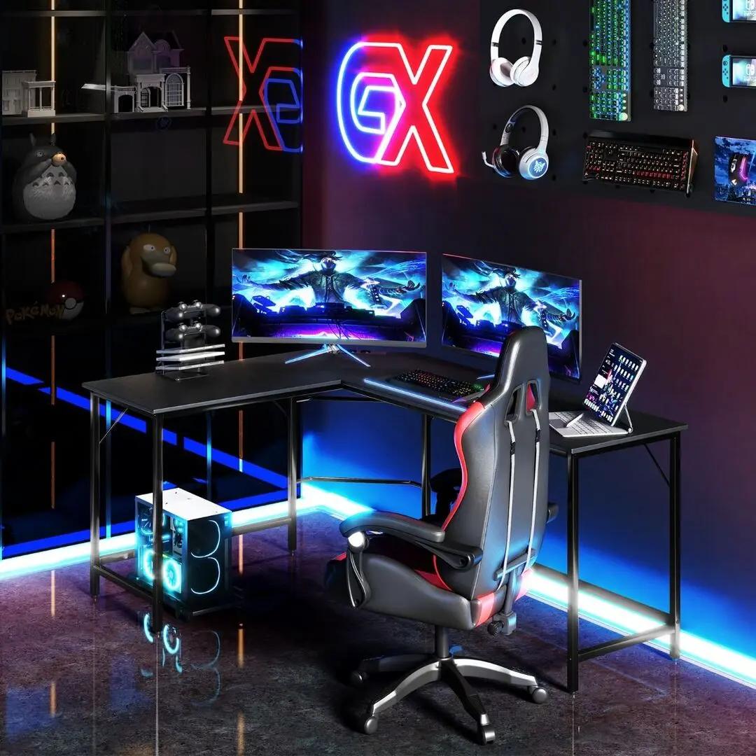 Masa de calculator Costway CB10477DE-DK (Black)