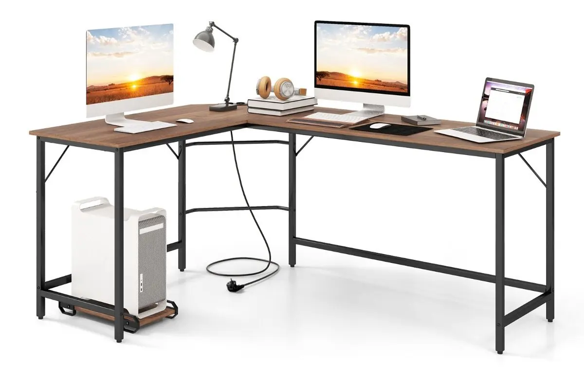 Стол компьютерный Costway CB10477DE-NA (Natural)