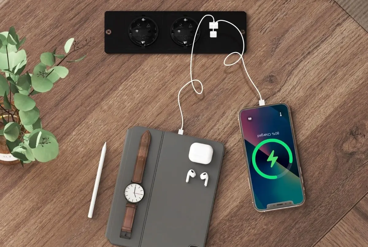 Стол компьютерный Costway CB10477DE-NA (Natural)