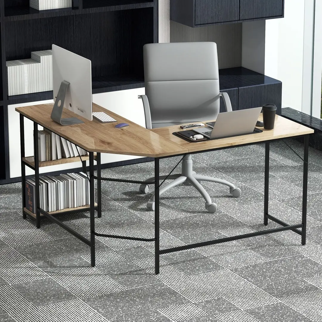 Masa de calculator Costway CB10490NA (Natural)