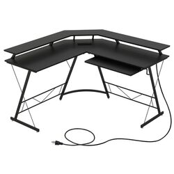 Masa de calculator Costway CB10515DE-DK (Black) Thumb