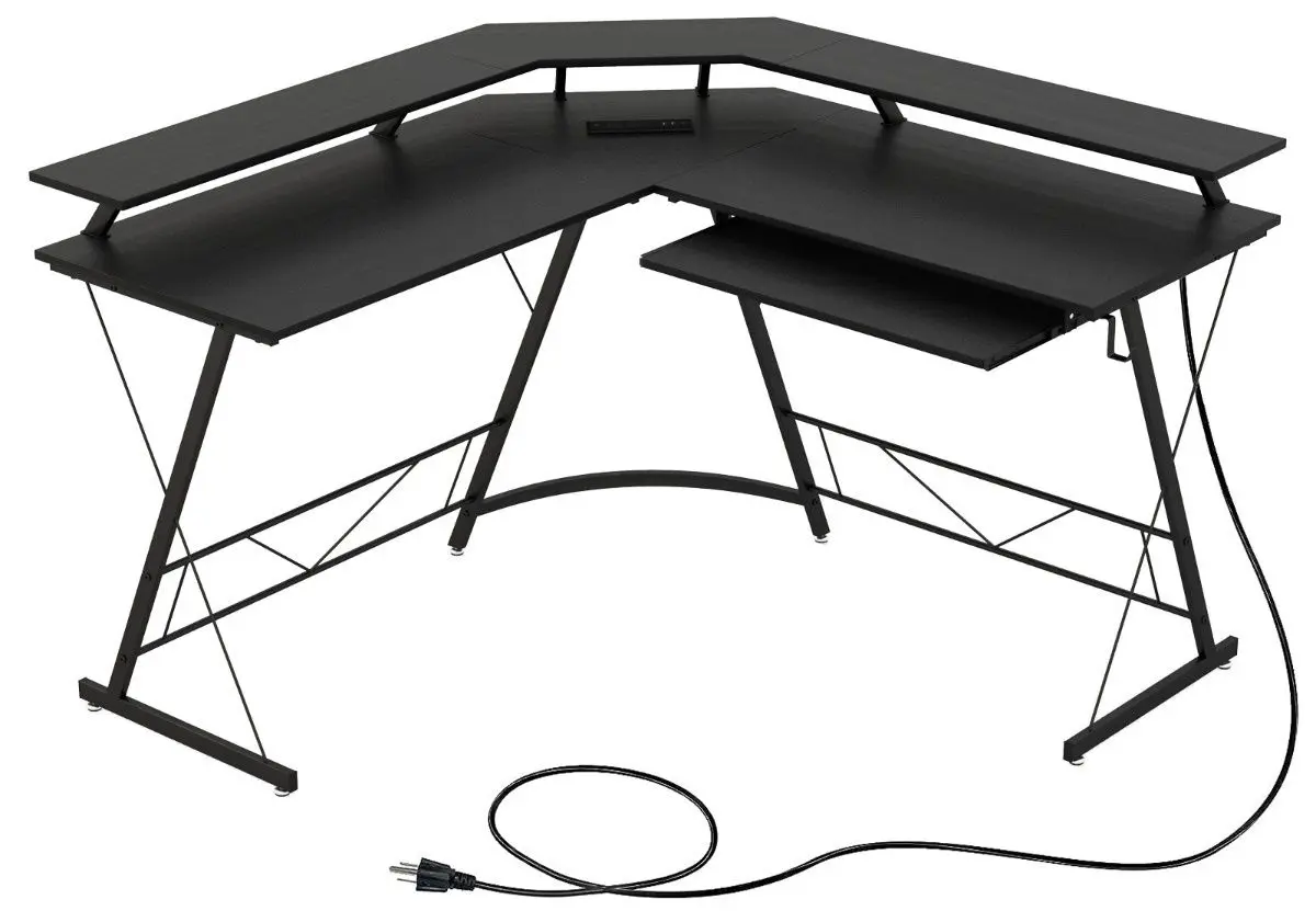 Masa de calculator Costway CB10515DE-DK (Black)