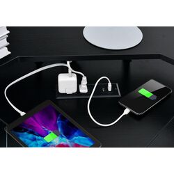 Masa de calculator Costway CB10515DE-DK (Black) Thumb