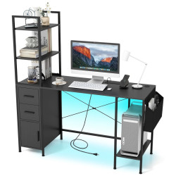 Masa pentru calculator Costway CB10593DE-DK+ (Black) Thumb