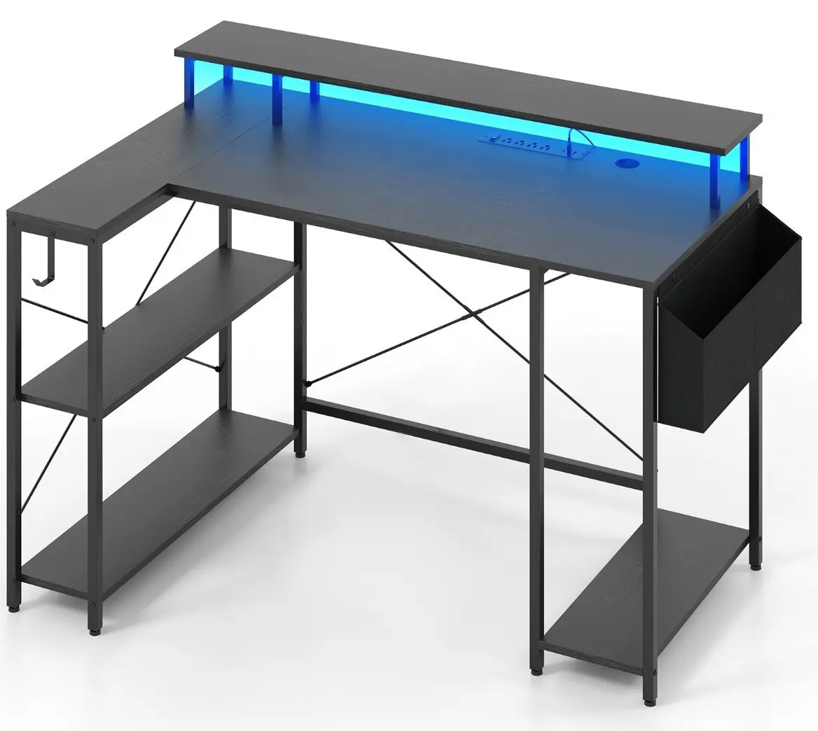 Masa de calculator Costway CB10594DE-DK (Black)