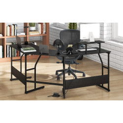 Masa de calculator Costway CB10704DE-DK (Black) Thumb