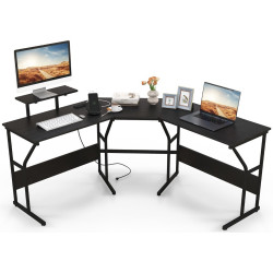 Masa de calculator Costway CB10704DE-DK (Black) Thumb