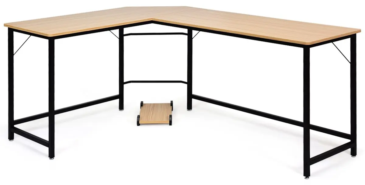 Стол компьютерный Costway HW61782CF (Brown)