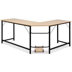 Стол компьютерный Costway HW61782CF (Brown) Thumb