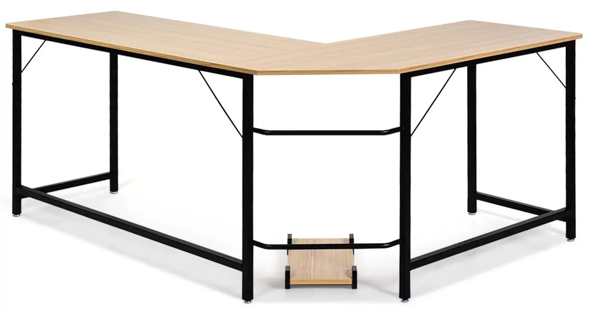 Стол компьютерный Costway HW61782CF (Brown)