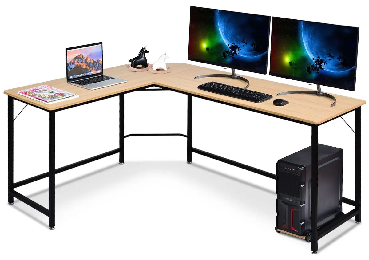 Стол компьютерный Costway HW61782CF (Brown)