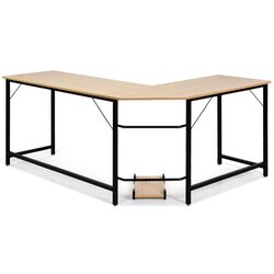 Masa de calculator Costway HW61782NA (Natural) Thumb