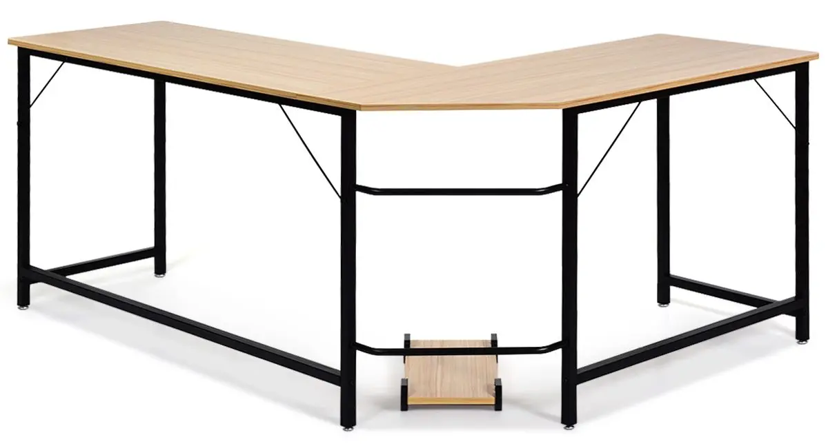 Masa de calculator Costway HW61782NA (Natural)