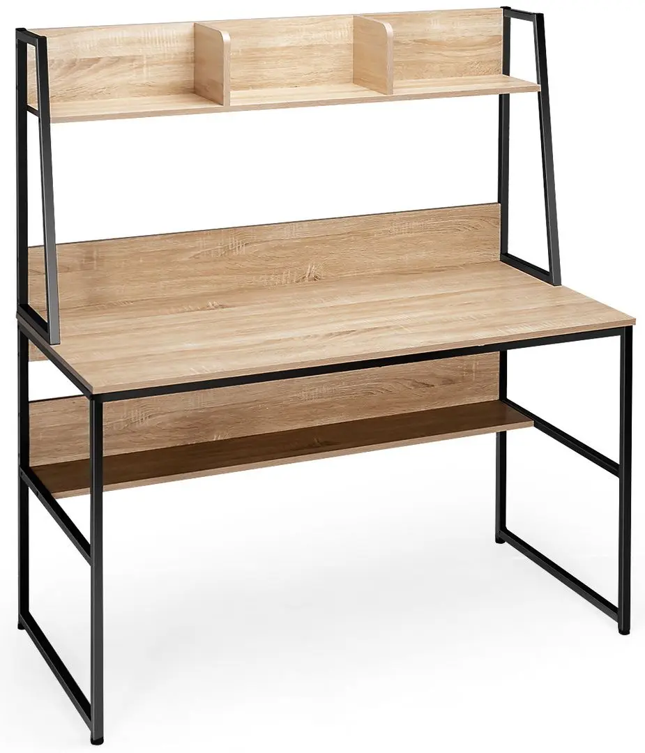 Masa de calculator Costway HW65967NA (Natural)